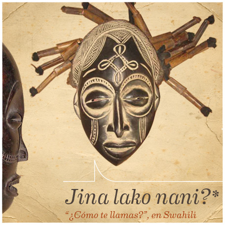 Jina lako nani: ¿Cómo te llamas?, en Swahili